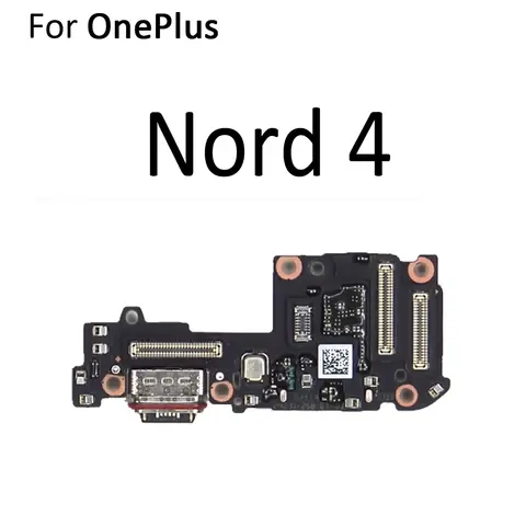 S5ff5a6950bab436db46b714a6b6ce37fO_480x480q75 USB Charging Port Dock Plug Connector Charger Board Microphone Flex Cable OnePlus Nord 4 CE3 CE4 Lite Ace 2 3 5 Pro 2V 3V (New) - Image 1