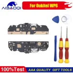 Original Charging port board USB board with motor microphone component Oukitel WP6 Cellphone Perfect Replacement Parts (New)
