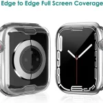 Cover Apple Watch Case 44mm 40mm 45mm 41mm 42mm 38mm TPU Bumper Screen Protector iWatch series 6 5 4 SE 7 8 Apple watch 9 (New)