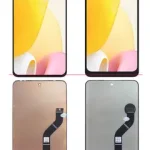 AMOLED LCD Xiaomi Mi 12 Lite 2203129G LCD Display Touch Screen Digitizer Assembly Mi 12 Lite 2203129G LCD With frame (New)
