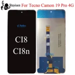 68  Tecno Camon 19 Pro 4G 5G CI7 CI7n CI8 CI8n LCD Display Touch Screen Digitizer Assembly Replacement  With Frame (New)