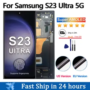 S625a4367ffe8476dac8765c75612b1d5D_300x300q75 6.8“ Super AMOLED Samsung Galaxy S23 Ultra S918 LCD Display Touch Screen Digitizer Assembly Support fingerprint and S Pen (New) - Image 1