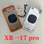 DIY BackShell  XR To 17 Pro Back Cover Assembly Fully Compatible iPhone XR Like 17 Pro Back Housing Free Gifts (New)