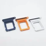 5pcs Dual SIM Card Tray Holder Replacement iPhone 17 Pro Max Esim to Sim Dual Card SIM Tray Adapter No Color Difference (New)