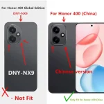Honor 400 5G Chinese version Rear Battery Door Glass Case Phone Housing +Adhesive Back Cover Lid Replace (New)