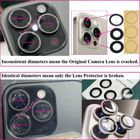 S6442eb6dbced4a8c940a51da38de374cq_480x480q75-1 1 Set Original Sapphire Back Camera Lens Glass iPhone 15 14 13 12 11 Pro Max Plus Mini with Adhesive Repair Tools Kit (New) - Image 1