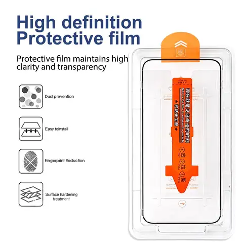 S65ec084e10984aaab83dc40fd000001bZ_480x480q75 OPPO Reno16 16Pro 16 F Screen Protectors with Dustfree Install Kit 9H Hardness Tempered Glass Films OPPO Reno 16 Pro 16F (New) - Image 1