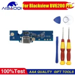 XUNQIYI 100% New Original Blackview BV6200 BV6200 Pro BV6200 Plus Phone USB Charge Board Replacement Parts Free Tools (New)