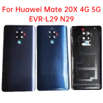 BackShell back Glass Huawei Mate 20X 4G 5G EVR L29 N29 Battery Cover Door Rear Housing Case With Camera Lens (New)