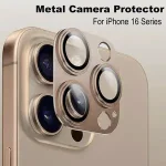 iPhone 16 Pro Max Camera Protector Cover Tempered Glass Lens Film iPhone 11 12 13 14 15 16 Pro Max Plus Lens Glass (New)
