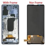 61'' Original Sony Xperia 5 V LCD Display Touch Screen XQ-DE54 LCD With Frame Digitizer Panel Assembly Replacement Parts (New)