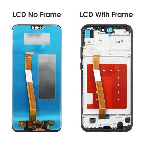 S6cb60126591c442a88391f8961e1b450A_480x480q75 5.84' For Huawei P20 Lite LCD Display Touch Screen Digitizer For Huawei Nova 3e LCD ANE-LX1 ANE-LX2 Display With Frame Replaceme (New) - Image 1