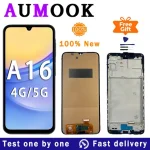 AMOLED Display Samsung Galaxy A16 4G A165F LCD Display Touch Screen Digitizer Samsung A16 5G A166B DS LCD Display (New)