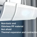 Anti-Direct Blowing Air Conditioning Wind Deflector Wall-Mounted Outlet Baffle Hanging Conditioning Guide Cover (New)