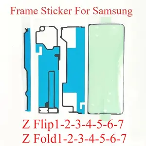 S6e88e028998946859ce6f3d6ba4db6ef4_300x300q75-1 LCD Screen Frame Adhesive Sticker Samsung Galaxy Fold 1 2 3 4 5 W20 F9000 W21 F9160 W22 F9260 Z Flip 1 2 3 F7000 (New) - Image 1