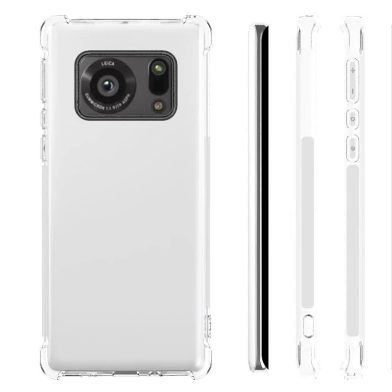 S6e9a6c9765f0450caca6f06e2d631dbb0 Air Cushion Shockproof Clear Airbag Silicone Bumper TPU Back Cover Soft Phone Case for Sharp Aquos R6 SH-51B (New) - Image 1