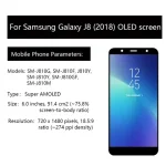 Samsung Galaxy J8 J810G J810F J810Y J810GF J810M LCD Display Touch Screen Assembly Samsung J8 J810F DS LCD Screen (New)