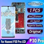 6.47 Original Huawei P30 Pro LCD Touch Screen Digitizer Assembly Replacement VOG L29 VOG L09 VOG AL00 P30P LCD Display (New)