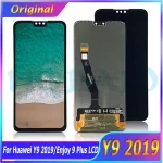 100% Original Lcd HUAWEI Y9 2019 Lcd Display 10 Touch Screen HUAWEI Y9 2019 Screen JKM LX1 JKM LX2 LX3 LCD (New)