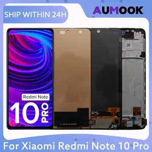 S740a93ae4eac47719402890c7790584bu_300x300q75 AMOLED LCD Screen Xiaomi Redmi Note 10 Pro LCD Display Touch Screen Digitizer Assembly M2101K6G M2101K6R Screen Display Part (New) - Image 1