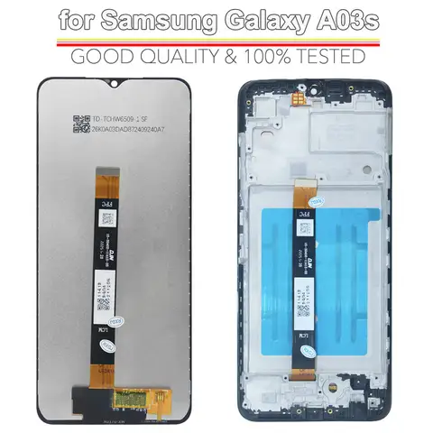 S757fff4ee1724203b41d257f526366b3F_480x480q75 Tested LCD Samsung Galaxy A03S A037U LCD Display Touch Screen Assembly Samsung A03S A037U Phone LCD Screen Replacement (New) - Image 1