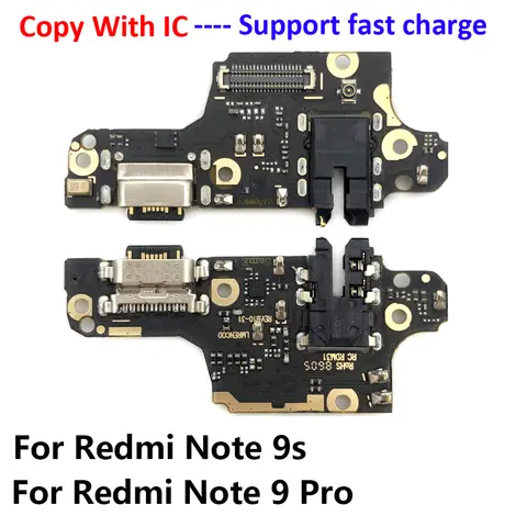 S76313521acfe4163b094bbff9b6540e5z_480x480q75 New USB Charging Port Dock Charger Connector Board Flex Cable Xiaomi Redmi Note 10 10s 11 12 13 Pro Plus 4G 5G (New) - Image 1