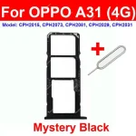 Sim Card Tray OPPO A31 2020 A32 A33 4G 2020 A35 A36 A37 4G 2016 Card Slot Reader Adapter Holder Replacement Repair Parts (New)