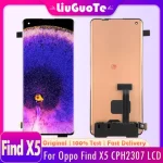 655'' AMOLED OPPO Find X5 LCD Display Touch Screen Digitizer Assembly Oppo Find X5 PFFM10 CPH2307 Display Replacement (New)