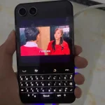BlackBerry Q10 Bluetooth Keyboard+Xiaomi Mixflip 2 Phone Case Gamers DIY Portable Phone Case Keyboard Gamers Design (New)
