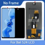 Original 66 LCD Display Touch Screen Digitizer Assembly ITEL S24 4G Smartphone - Replacement Repair Part S667LN (New)
