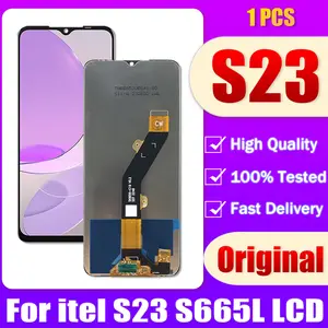 S8505d4275c934d1b98d815482feab3d5T_300x300q75 6.6 inch Original itel S23 S665L LCD Display Touch Screen Digitizer Assembly Repair Replacement Parts Itel S23 LCD (New) - Image 1