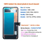 OEM 90Hz HDR10+ OLED Google Pixel 5 Screen Replacement LCD Phone Mobile Display Touch Digitizer Assembly Repair Wholesale (New)