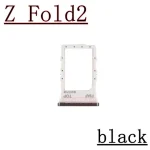 For Samsung Galaxy Z Fold2 5G F916B F916U F916N Sim Card Reader Holder Dual Single Chip Tray Holder Slot Adapter With Flex Cable (New)