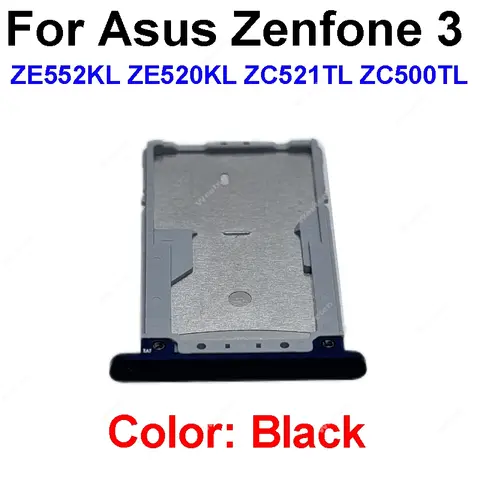 S88204933c25f4bb4898a5346eada0deb9_480x480q75 Sim Card Tray Slot Asus Zenfone 3s MAX X00GD ZE552KL ZE520KL ZC521TL ZC500TL Connector Holder Zenfone 4 ZC500TL (New) - Image 1