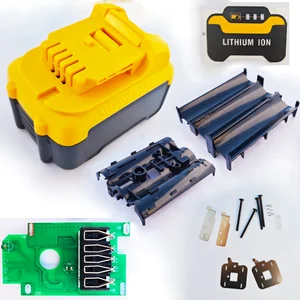 S8846d449756048539928cf38576e582ar_300x300 DCB126 dewalt 12v 6*18650 with light Battery BOX case shell kits bms (New) - Image 1