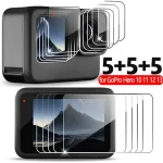 LCD Screen Protector Go Pro Hero 13 12 11 10 9 Black Camera Lens HD Clear Tempered Glass Films GoPro Hero13 Accessories (New)