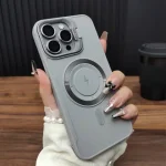 Soft Wireless Charging Kickst St Magsafe Phone Case iPhone 11 12 13 14 15 16 Pro Max Plus Magnetic Bumper Cases Cover (New)
