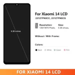 OLED Display Xiaomi 14 23127PN0CC 23127PN0CG LCD Display Touch Screen Digitizer Assembly Xiaomi MI 14 Screen (New)