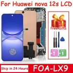 6.7'AMOLED For Huawei Nova 12s LCD FOA-LX9 Display Touch Screen Panel Digitizer Assembly For Huawei Nova 12S Display Frame Bangladesh