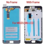 Original LCD MEIZU M6 Note LCD Display Screen Touch Panel With Frame Digitizer Assembly Replacement LCD MEIZU M6 Display (New)