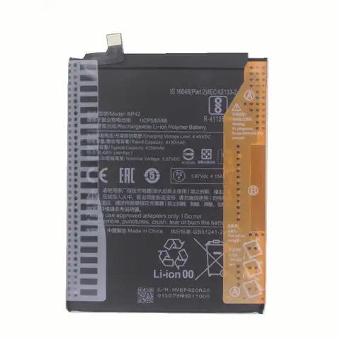 S8bac6933b9d14ba29e30694cd11e3bebN_480x480q75 1x New 4250mAh 164Wh BP42 Replacement Battery Xiaomi Mi 11 Lite Mi11 11Lite Batteries (New) - Image 1