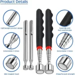 Telescopic Magnetic Pen Portable Metalworking Hy Tool Magnet Capacity Picking Up Nut Bolt Adjustable Pickup Rod Stick (New)