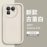 OPPO Realme GT 8 Pro Camera Lens Protection TPU Black Case Realme GT 8 Pro Soft Silicone Shockproof Phone Cover (New)
