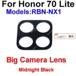 Back Lens Glass Frame Honor 70 Lite REN-NX1 Rear Camera Lens Glass Frame with Sticker Replacement Repair Parts (New)