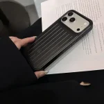 coque luggage phone case is suitable iPhone16 phone protection case popular high appearance 17 series phone protection case (New)