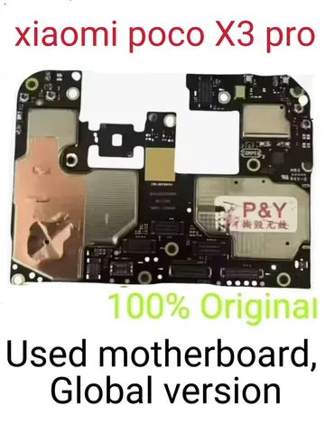S9085af9c347d44c098bde22d7a8dc911X_480x480q75 For Xiaomi Poco X3 Pro Replacement Motherboard Fully Pre-tested All Functions Fully Working No Locked (New) - Image 1