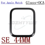 Apple Watch Series 1 2 3 4 5 6 7 8 SE 2022 External Lens Panel TouchScreen Front Screen Glass+OCA Replacement Repiar Parts (New)