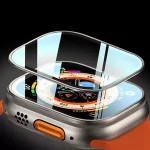 Tempered Glass Apple Watch Ultra 49mm HD Screen Protector Anti Scratch proof film Series 49 mm smart iwatch band Accessories (New)