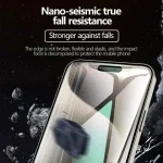 5Pcs Full Cover Hydrogel Film iPhone 13 12 11 14 15 Pro Max Screen Protector iPhone 16 PRO XR XS MAX 17 8 Plus Not Glass (New)