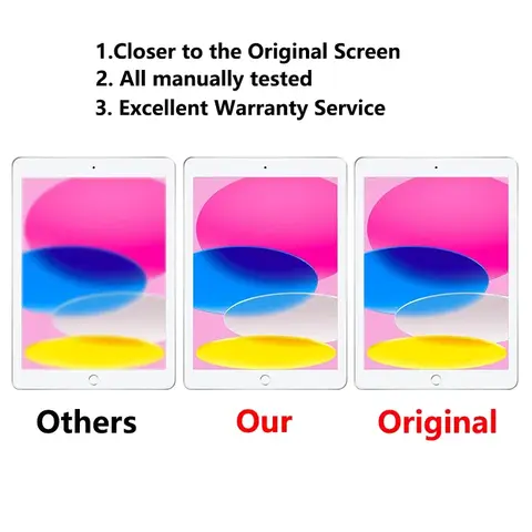 S95edd138997f450bb6380e9d5956c2cbR_480x480q75 LCD Touch Screen Apple iPad 5 5th Gen A1822 A1823 iPad 97 2017 Assembly Digitizer Front Glass Display Panel Replacement (New) - Image 1